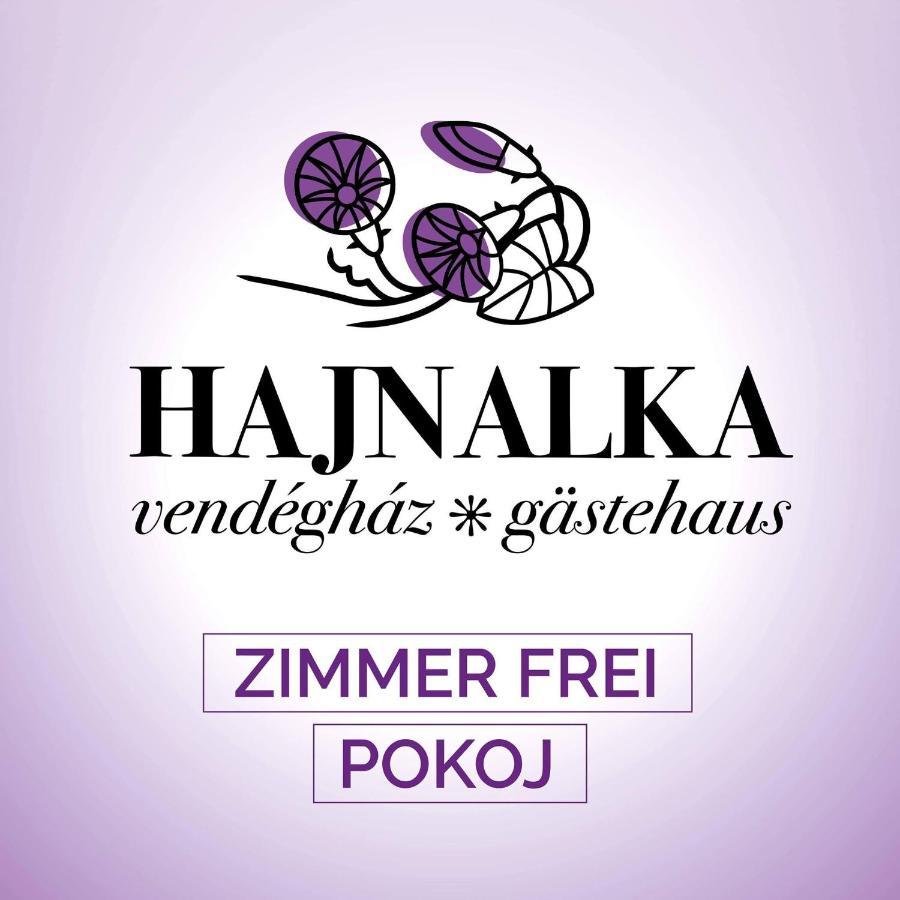 Отель Hajnalka Vendeghaz Бюк Экстерьер фото